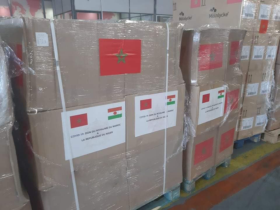 تعليمات ملكية سامية لإرسال مساعدات طبية إلى عدة دول إفريقية للحد من انتشار وباء (كوفيد-19)