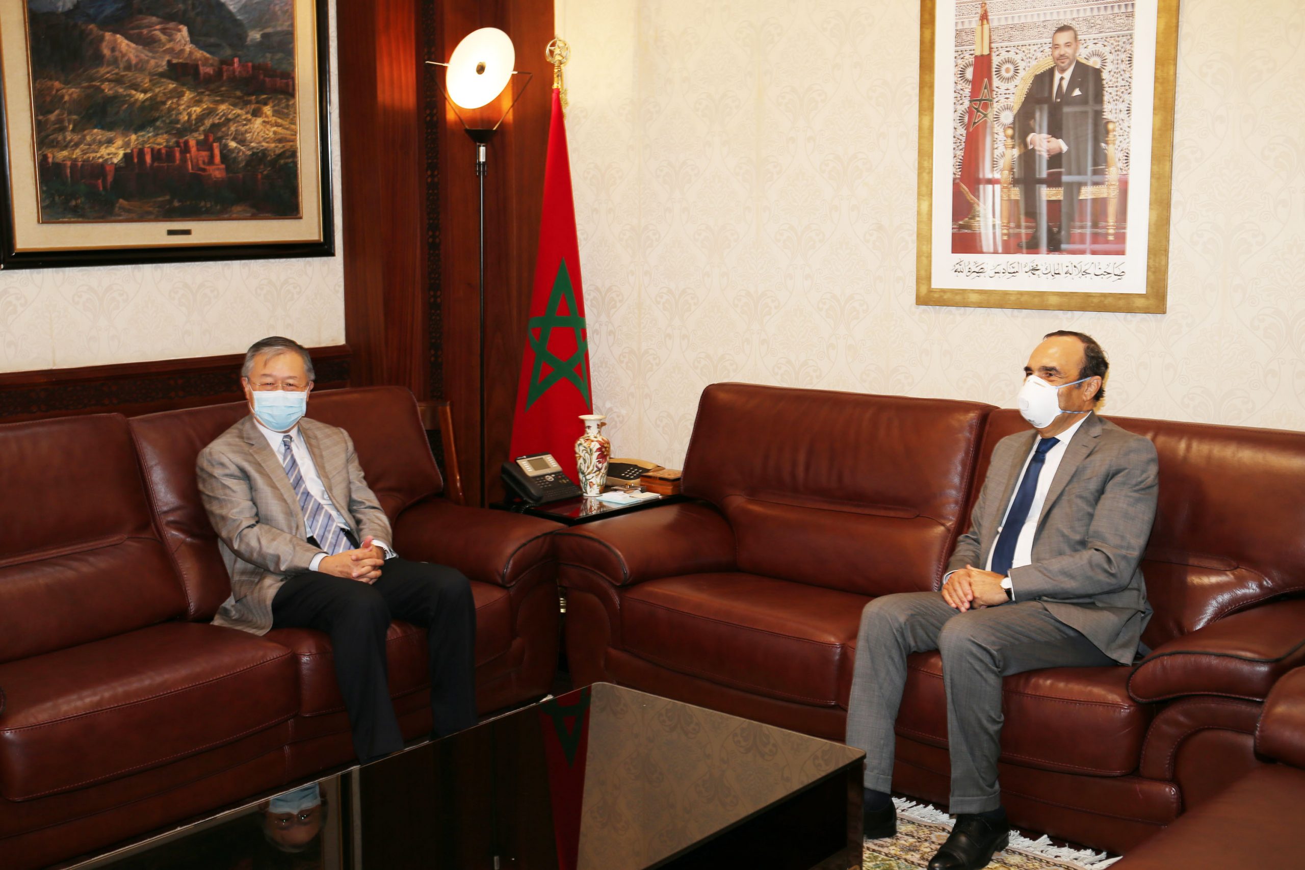 سفير جمهورية الصين الشعبية يشيد بمبادرة الملك محمد السادس الرامية لدعم بلدان القارة الإفريقية في مواجهة وباء كورونا المستجد‎