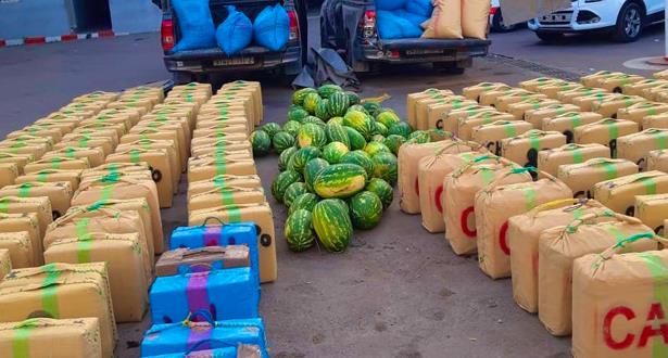 أكادير.. حجز أزيد من 4 أطنان من مخدر الشيرا على متن سيارتين لنقل البضائع