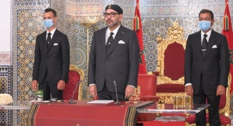 جلالة الملك محمد السادس يوجه خطابا إلى الأمة بمناسبة الذكرى الحادية والعشرين لعيد العرش المجيد