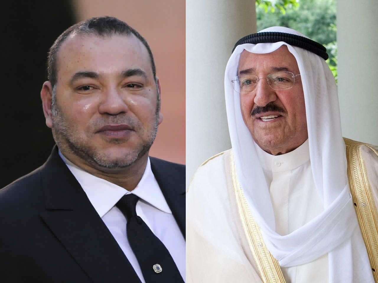 الملك يعزي في وفاة أمير الكويت.. 