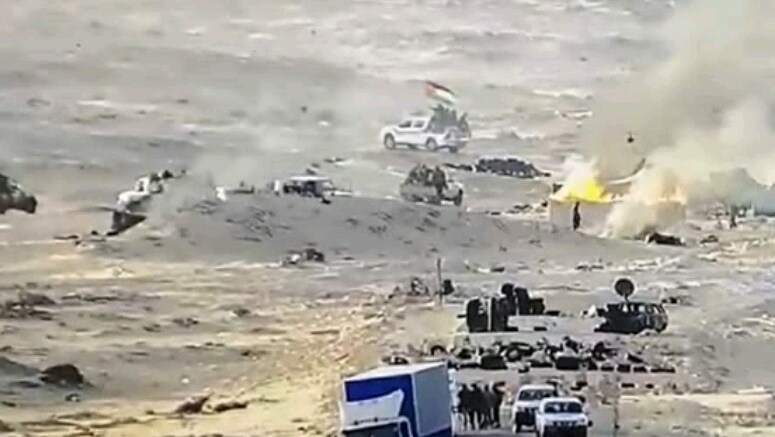 القوات المسلحة الملكية ترد بقوة في منطقة المحبس قرب الكركرات وتطرد عصابات مرتزقة البوليساريو