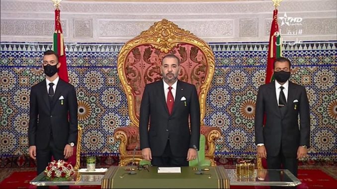 جلالة الملك يوجه خطابا ساميا إلى الأمة بمناسبة الذكرى الخامسة والأربعين للمسيرة الخضراء المظفرة