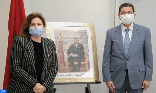 صاحبة السمو الأميرة للا زينب تستقبل الأستاذ محمد عبد النباوي رئيس النيابة العامة