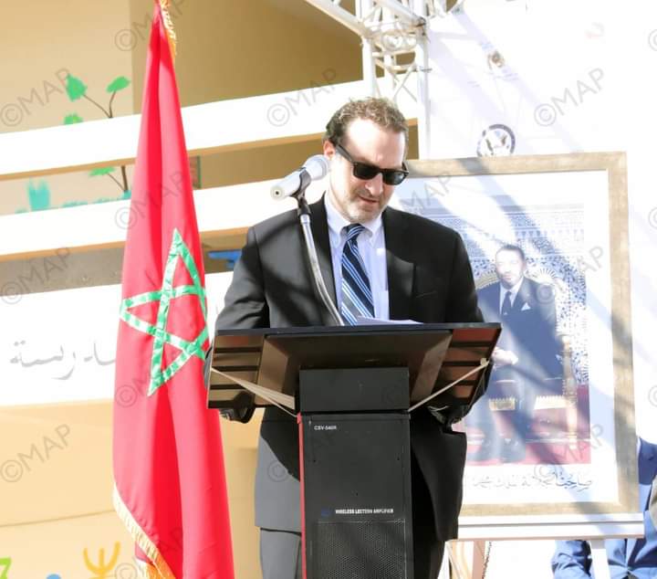 ديفيد شينكر مساعد كاتب الدولة الأمريكي المكلف بشؤون الشرق الأوسط وشمال إفريقيا يحل بالعيون