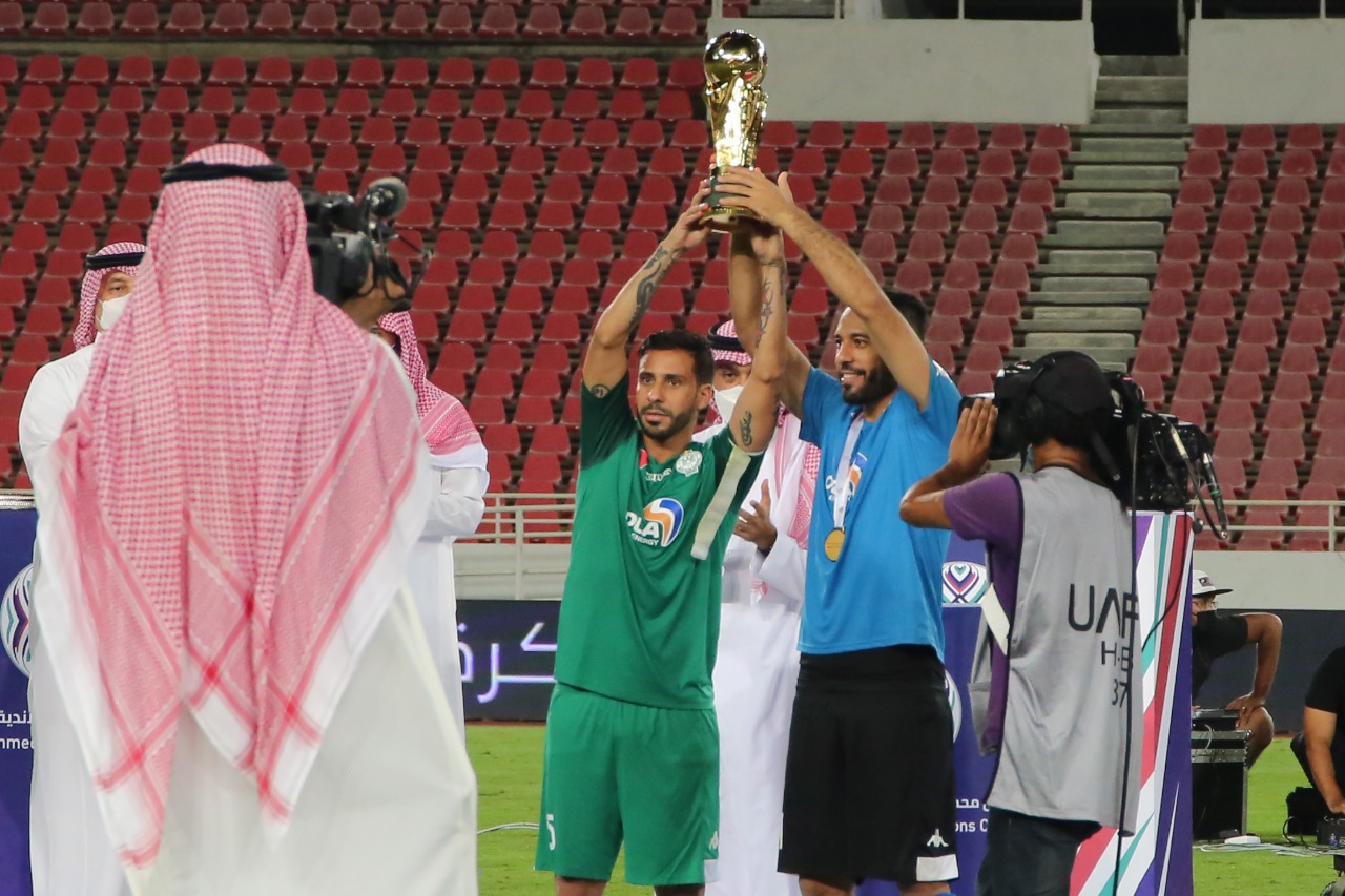 نهاية كأس محمد السادس للأندية العربية الأبطال.. الرجاء الرياضي يحرز اللقب بعد تفوقه على اتحاد جدة السعودي بالضربات الترجيحية (صور)