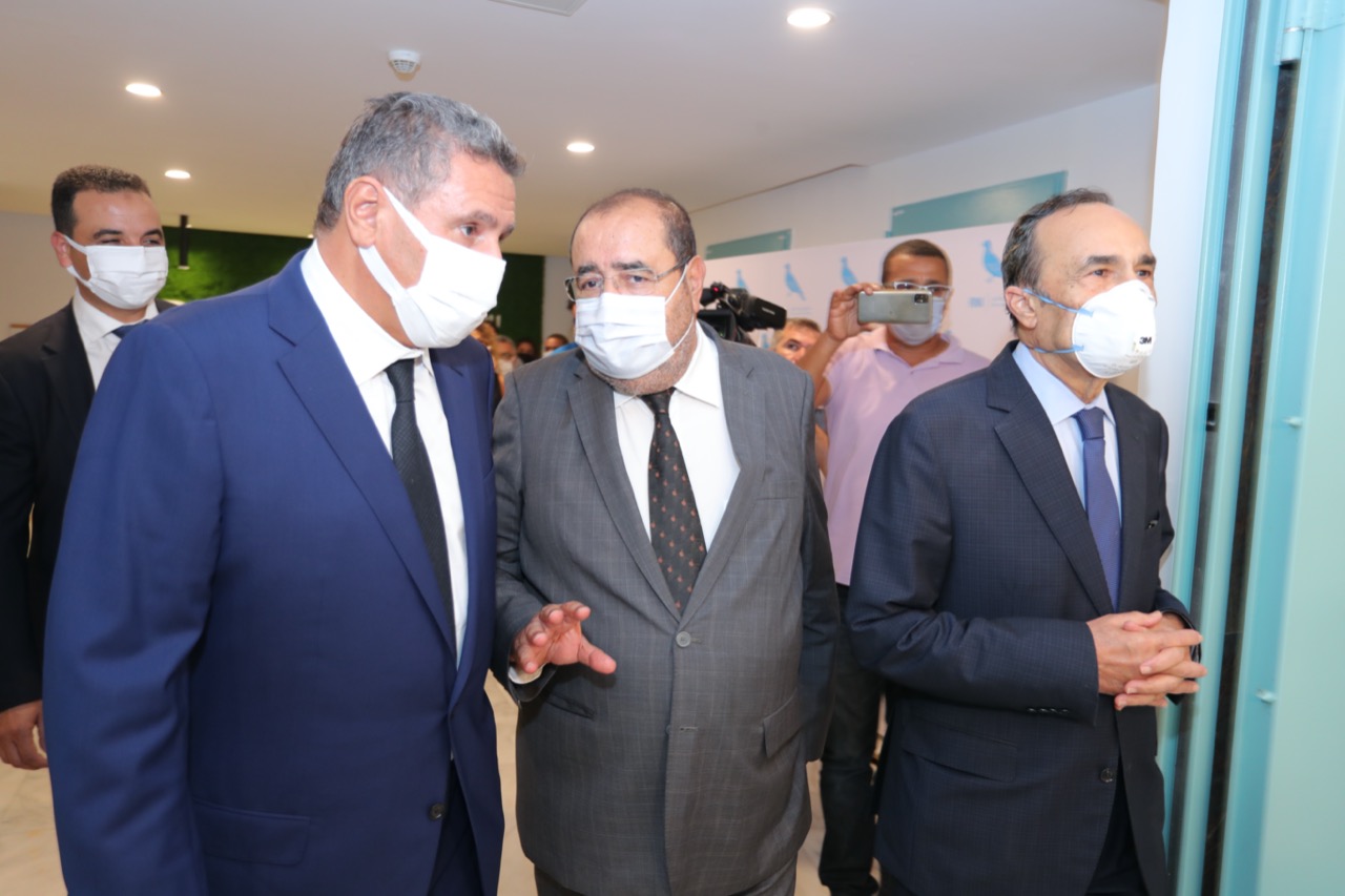 في إطار المشاورات السياسية لتشكيل الحكومة عزيز أخنوش يستقبل الكاتب الأول لحزب الاتحاد الاشتراكي للقوات الشعبية إدريس لشكر