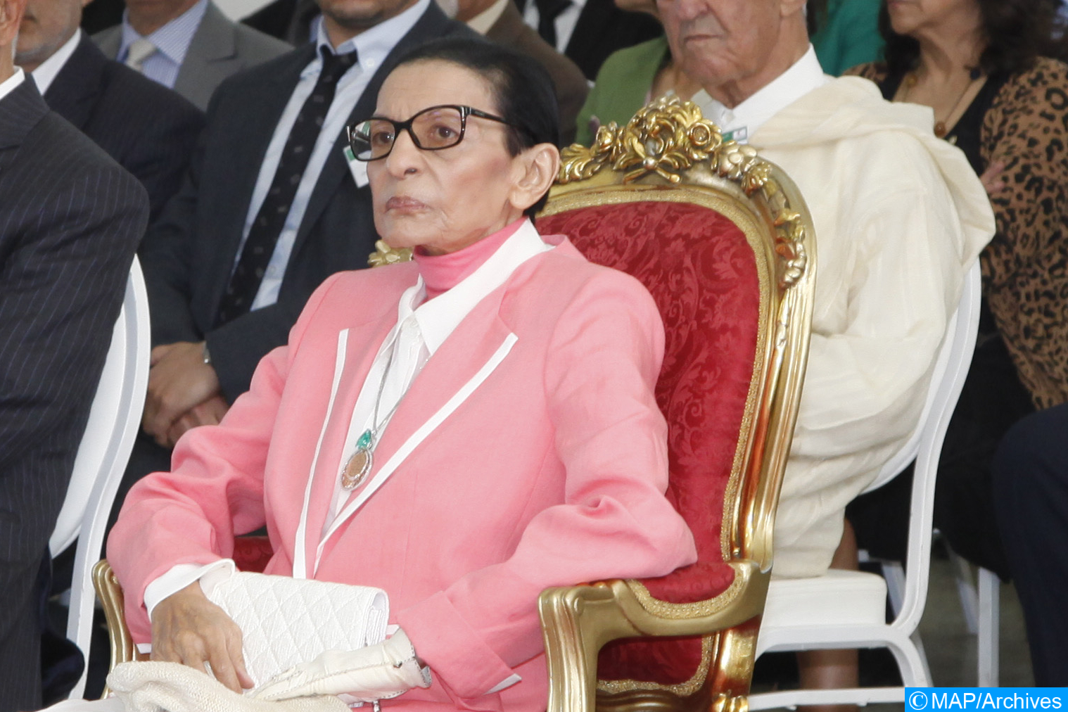 صاحبة السمو الملكي الأميرة للا مليكة، عمة صاحب الجلالة الملك محمد السادس نصره الله وأيده، في ذمة الله
