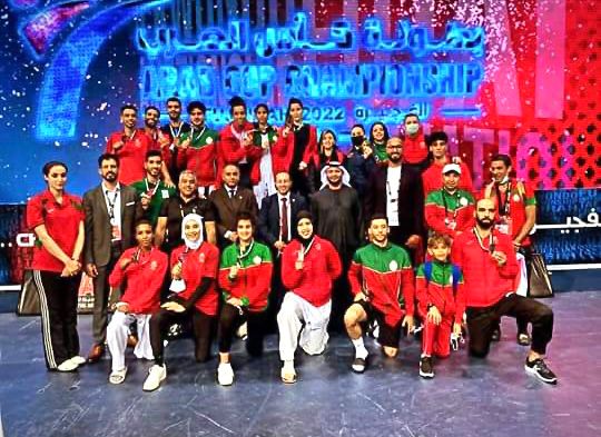 المنتخب الوطني المغربي للتايكوندو يحقق نتيجة مشرفة بإمارة الفجيرة