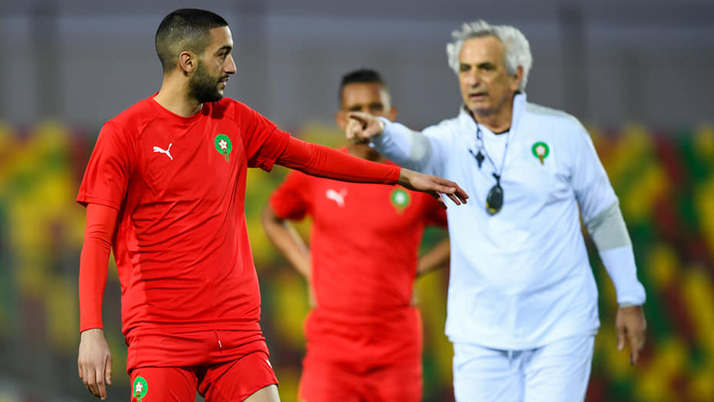 الدولي المغربي حكيم زياش سيعود إلى تعزيز تشكيلة 