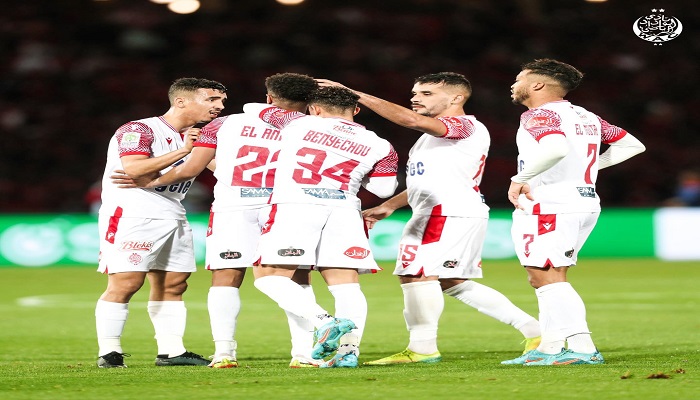 منافسات كأس العرش.. الوداد الرياضي يتأهل إلى ربع النهاية بعد فوزه على شباب المحمدية ب(3-2)