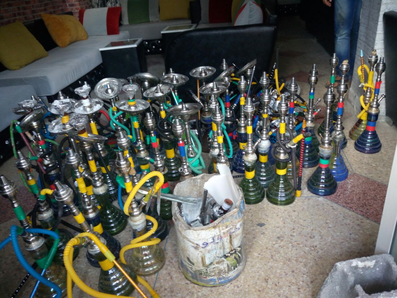 تحت الإشراف الفعلي لوكيل جلالة الملك بابتدائية برشيد مسؤولي الدرك الملكي يشنون حملة واسعة على مقاهي 