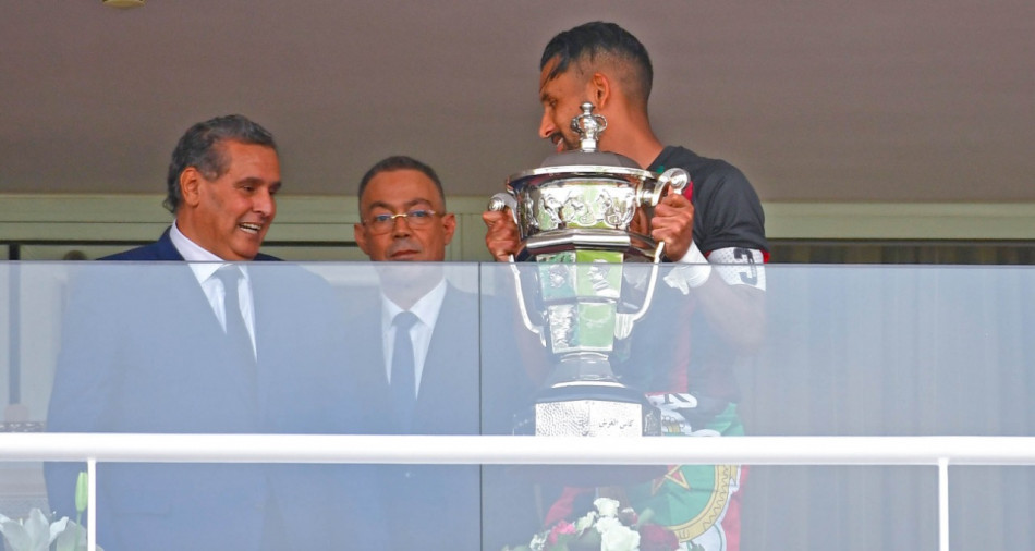 فريق الجيش الملكي يحرز لقب كأس العرش لكرة القدم على حساب المغرب التطواني