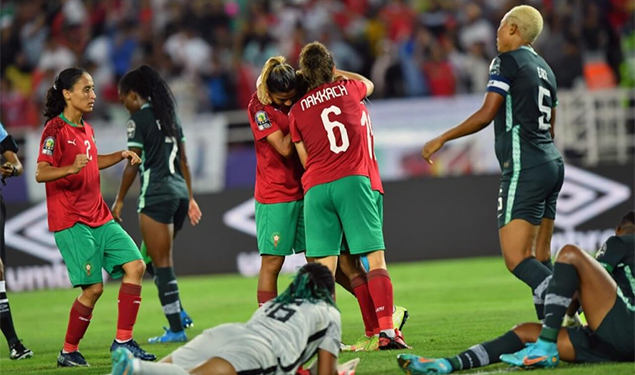 كأس أمم إفريقيا للسيدات.. المنتخب الوطني المغربي يبلغ المباراة النهائية لأول مرة في تاريخه بعد هزمه في مباراة النصف نهائي لمنتخب نيجيريا