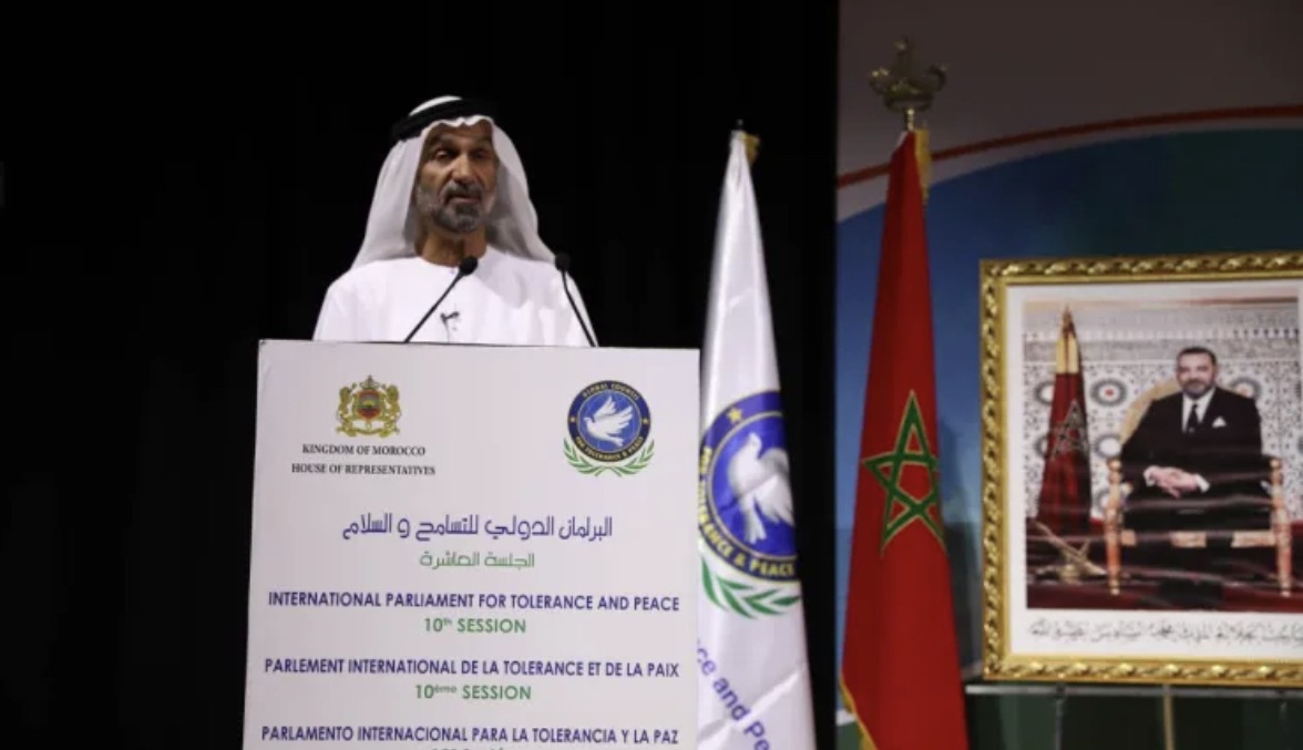 رئيس المجلس العالمي للتسامح والسلام يعلن مدينة الداخلة 