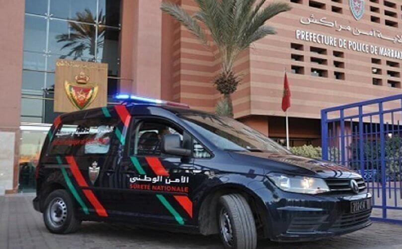 توقيف 9 أشخاص بمراكش لتورطهم في عدم الإمتثال و ممارسة العنف المقرون باحتجاز موظفي شرطة
