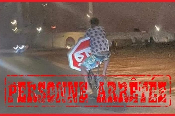 أمن مدينة سلا يوقف سارق علامة 