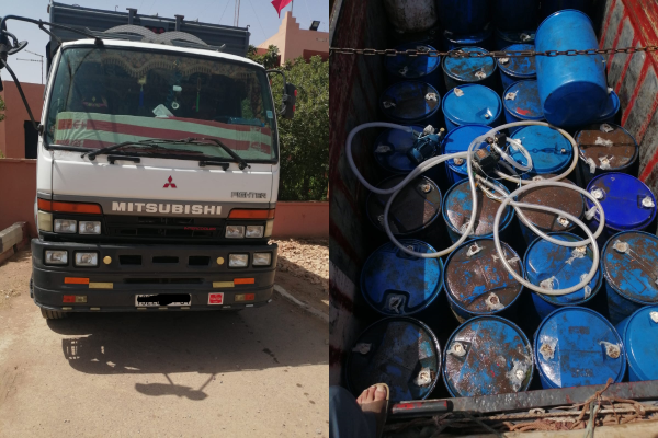 درك قلعة السراغنة يحجز 10 أطنان من زيت الزيتون المغشوش مُوجّه للاستهلاك