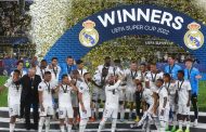 ريال مدريد الإسباني بطلاً لكأس السوبر الأوروبية على حساب أينتراخت فرانكفورت الألماني