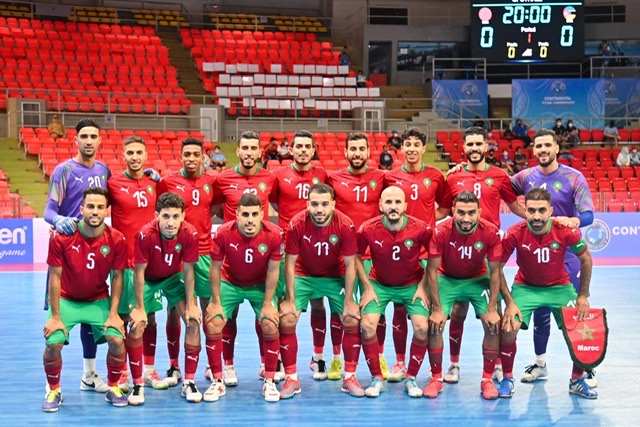 المنتخب الوطني لكرة القدم داخل القاعة يبلغ نهائي كأس القارات بعد انتصاره على فنلندا ويضرب موعدا مع إيران