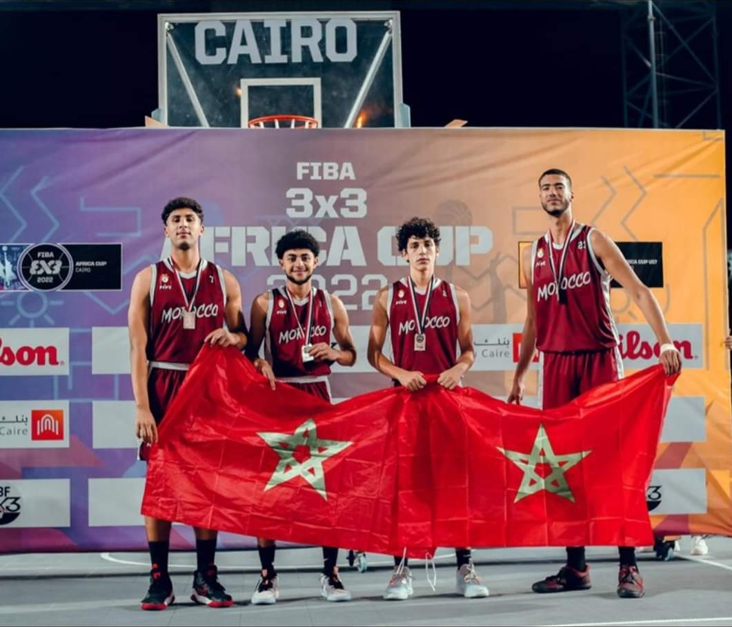 المنتخب الوطني المغربي لكرة السلة 3x3 لأقل من 17 سنة ذكورا و إناثا، يتأهلان  لبطولة العالم 2023.