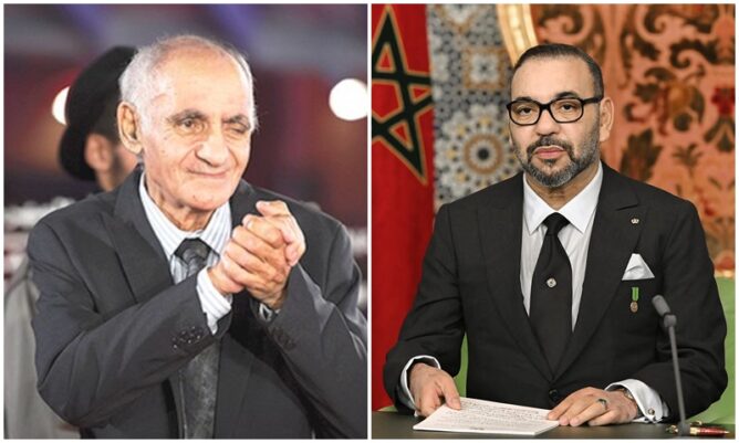 الملك معزيا أسرة الراحل 
