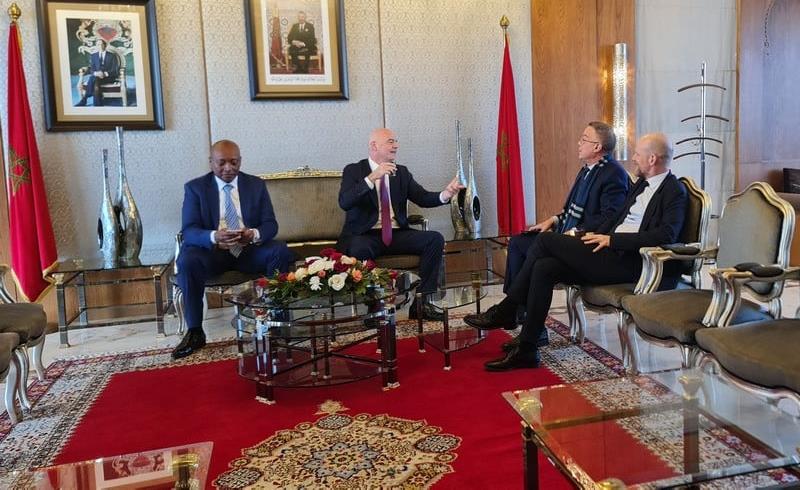 إنفانتينو وموتسيبي يحلان بالمغرب للمشاركة في سحب قرعة كأس العالم للأندية