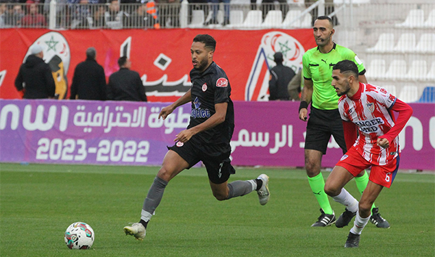 الوداد الرياضي يدك شباك المغرب التطواني في عقر داره بثلاثية نظيفة