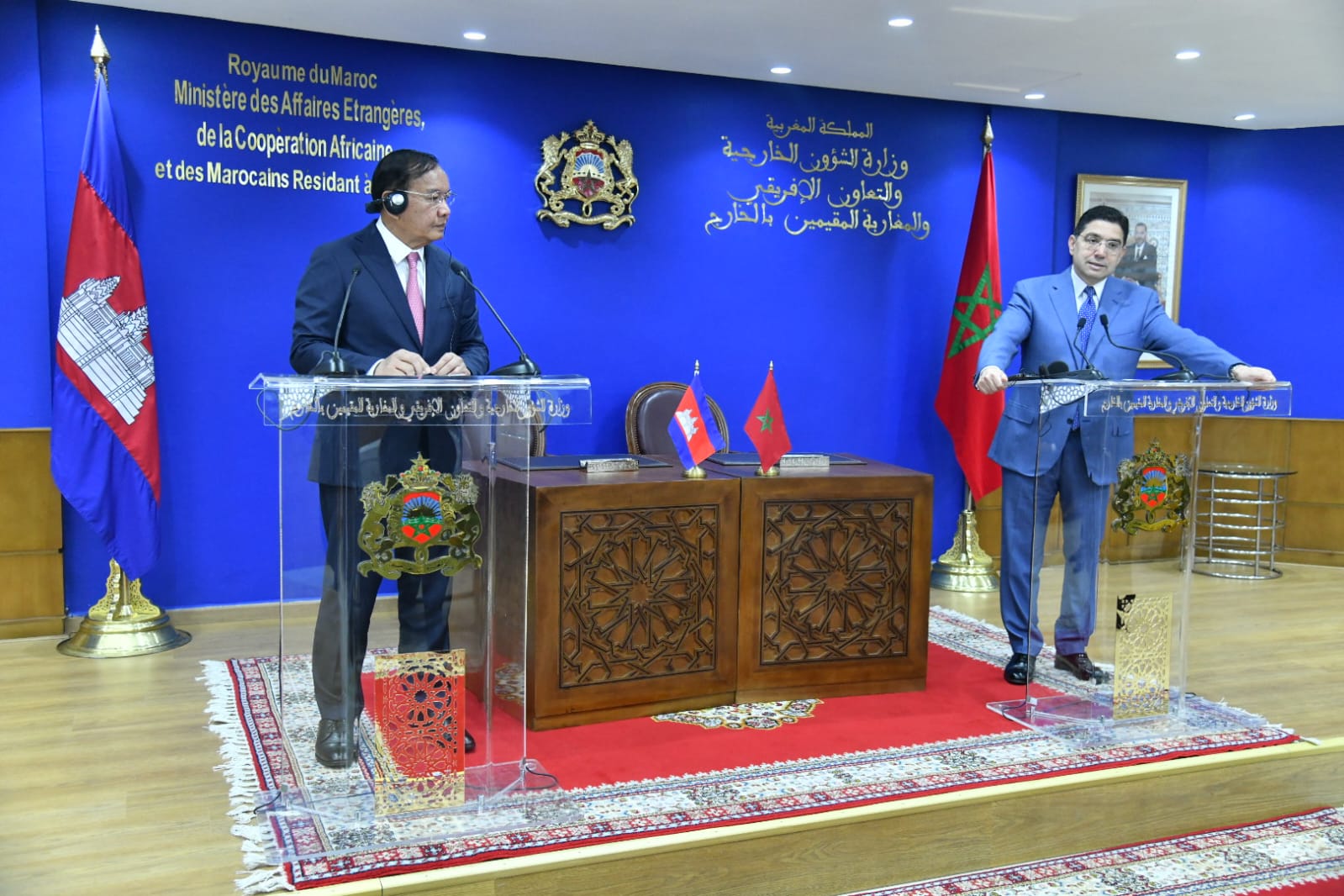 مملكة كمبوديا تعرب عن دعمها الكامل لسيادة المغرب ووحدته الترابية على صحرائه