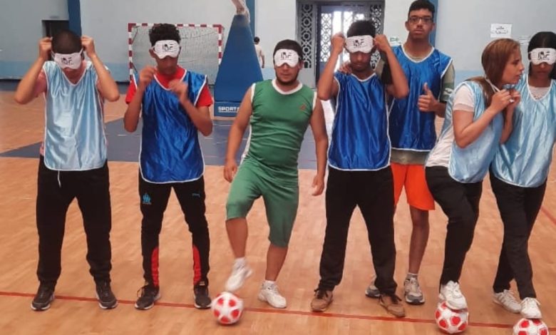 احتفالا باليوم الوطني للأشخاص في وضعية إعاقة.. النادي الرياضي تمكين ينظم دوري كرة الهدف للمكفوفين وضعاف البصر