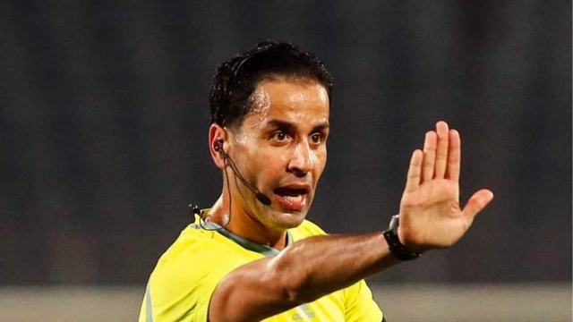 تعيين الليبي معتز إبراهيم الشلماني حكما لمباراة نهائي دوري أبطال إفريقيا بين الأهلي المصري و الوداد الرياضي (ذهاب)