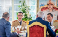 ولي العهد الأمير مولاي الحسن يترأس مأدبة غداء بنادي الضباط بمناسبة تأسيس القوات المسلحة الملكية
