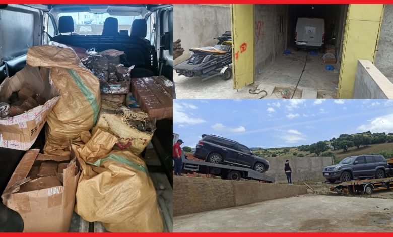 أمن طنجة يجهض عملية لتهريب حوالي 890 كيلوغرام من مخدر الشيرا