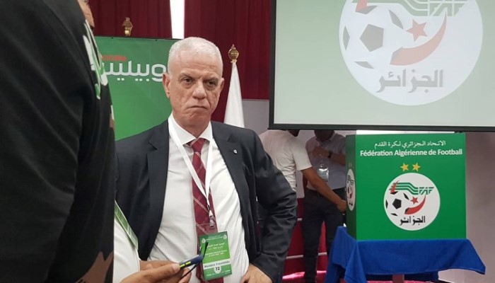 رئيس الإتحاد الجزائري لكرة القدم يقدم استقالته بعد فشله في الحصول على مقعد  ب