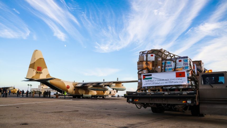 بتعليمات ملكية.. انطلاق طائرتين عسكريتين مُحمَّلتان بمساعدات إنسانية عاجلة إلى الفلسطينيين