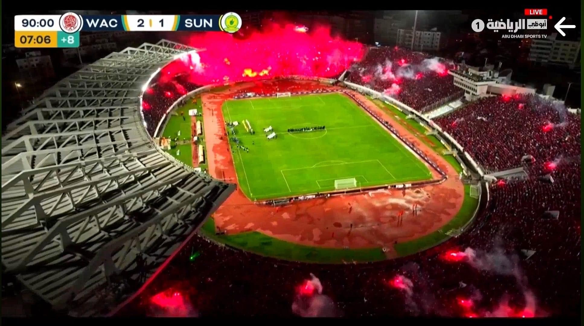 ذهاب نهائي الدوري الإفريقي لكرة القدم بين الوداد الرياضي وصنداونز الجنوب إفريقي يُحطِّم كل الأرقام