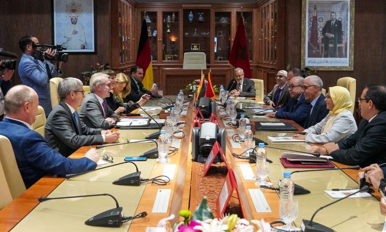 راشيد الطالبي العلمي يتباحث مع رئيس مجموعة الصداقة المغاربية بالبرلمان الألماني