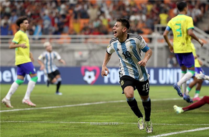 كأس العالم لكرة القدم لأقل من 17 عاماً أندونيسيا 2023.. الأرجنتين تسحق البرازيل وتبلغ نصف نهائي