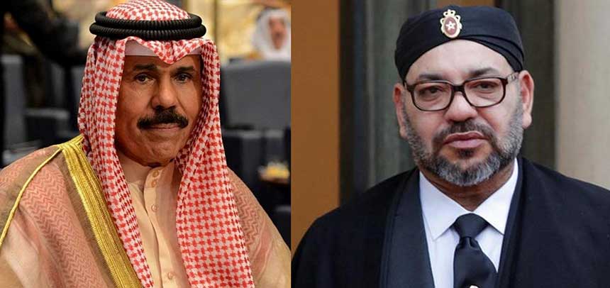 الملك محمد السادس يعزي في وفاة أمير دولة الكويت الشيخ نواف الأحمد الجابر الصباح