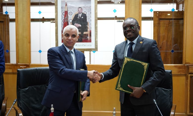 مراسيم المصادقة والتوقيع على اتفاقية استضافة المملكة المغربية للمؤتمر الدولي الرابع حول الصحة العامة بإفريقيا