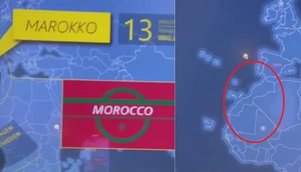 خريطة المغرب المعتمدة من طرف ال