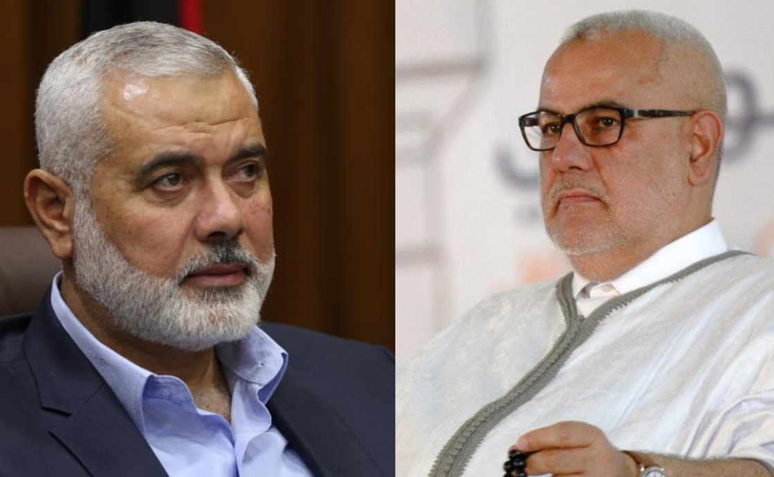 ابن كيران يهاتف إسماعيل هنية بعد استشهاد ثلاثة من أبنائه وبعض من أحفاده في غارة إسرائيلية بقطاع غزة