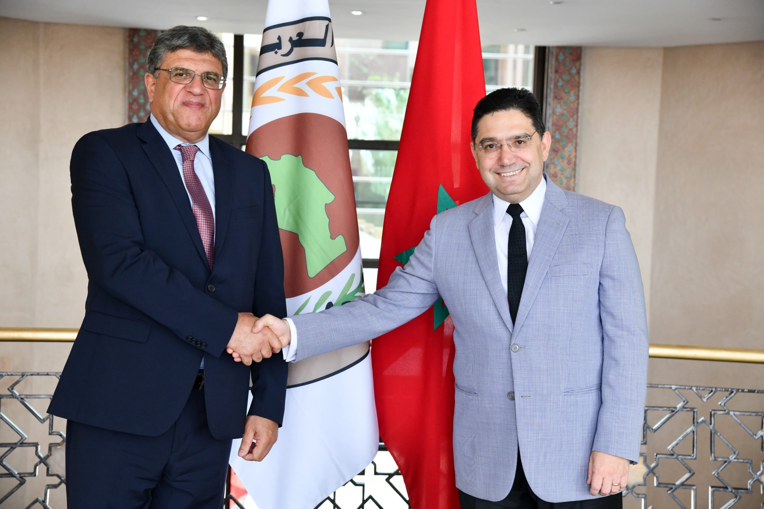 ناصر بوريطة يستقبل الأمين العام الجديد لاتحاد المغرب العربي