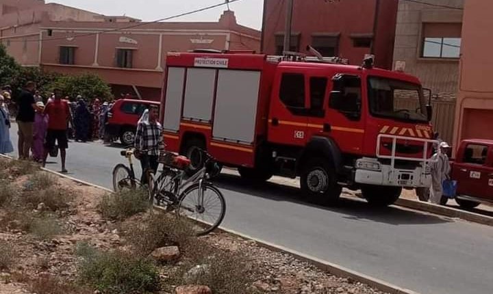 مصرع 3 أشخاص ضمنهم عنصرين من الوقاية المدنية اختناقا داخل مطفية للماء بتيزنيت
