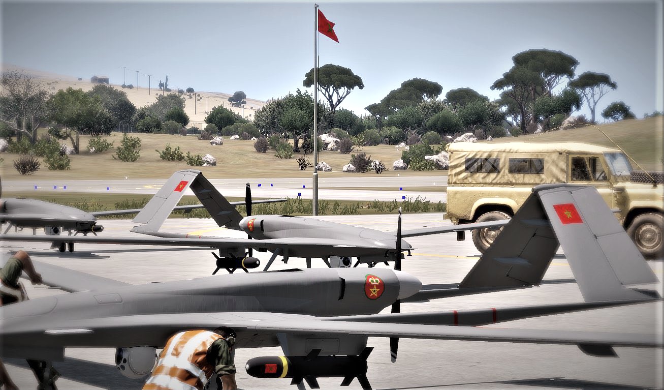 درون مغربية تقصف مواقع البوليساريو في المنطقة العازلة