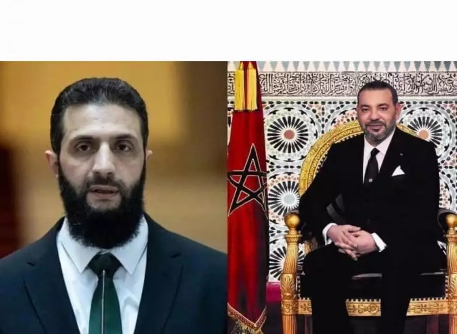 جلالة الملك يهنئ الرئيس السوري أحمد الشرع بمناسبة احتفال بلاده بذكرى عيد الجلاء