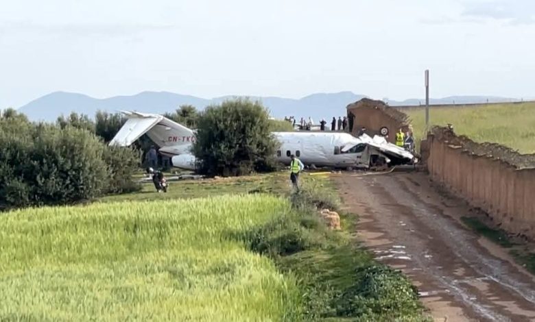 سقوط طائرة خفيفة قرب مطار فاس سايس يستنفر السلطات