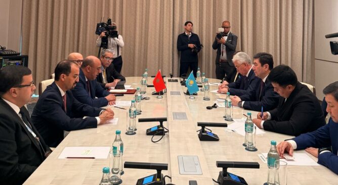 طشقند.. محمد ولد الرشيد يجري مباحثات مع رؤساء برلمانات دول كازاخستان وأذربيجان وكمبوديا