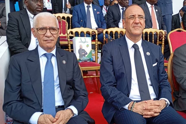 الطالبي العلمي يمثل الملك محمد السادس في حفل تنصيب الرئيس المنتخب لجمهورية الغابون
