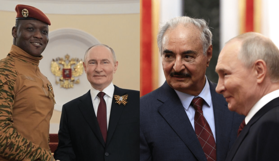 روسيا تصفع نظام الكابرانات: بوتين يستقبل خليفة حفتر وإبراهيم تراوري